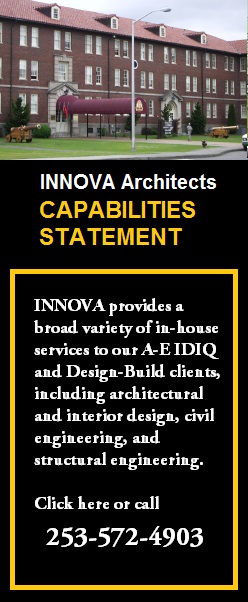 INNOVA Architects experience with Department of Defense, Government
